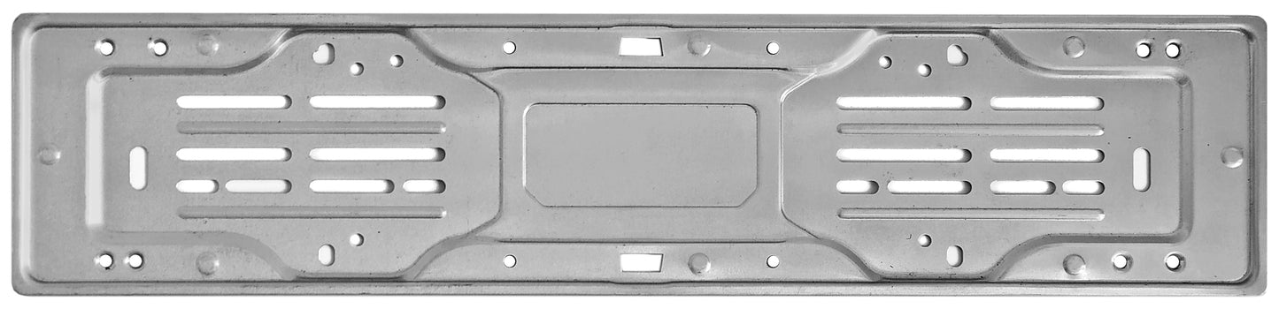 99 29412 Portatarga metallico alluminio– Posteriore