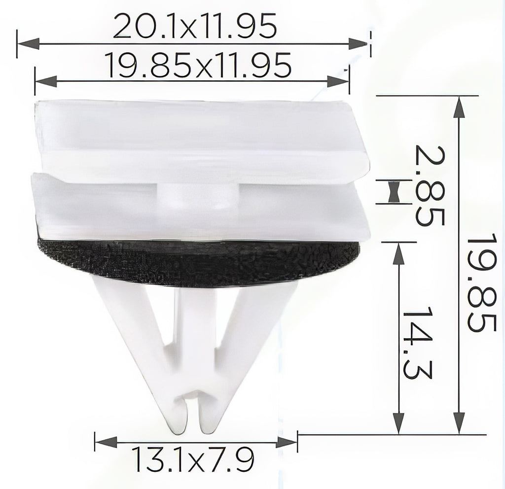 10 61412 Ferma pannello
PSA FORD OPEL