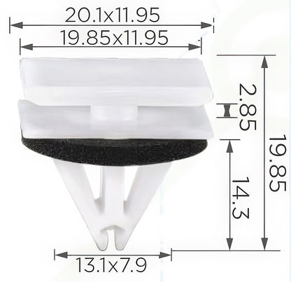 10 61412 Ferma pannello
PSA FORD OPEL